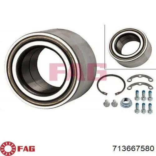 Купити 713667580 FAG Підшипник задньої ступиці