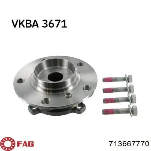 Купити LO23671 Starline Маточини передніх коліс