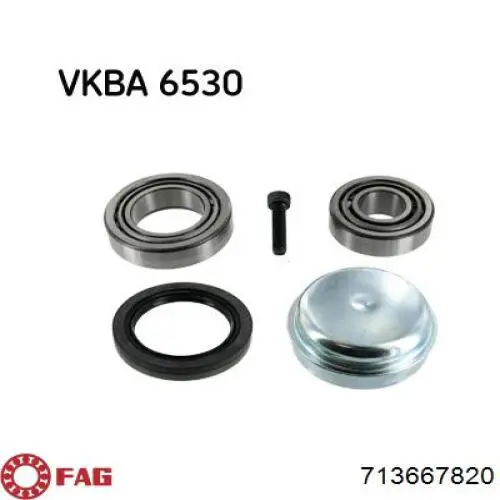Комплект підшипник маточини передньої Dayco KWD1055 ціна, від 28.52 USD