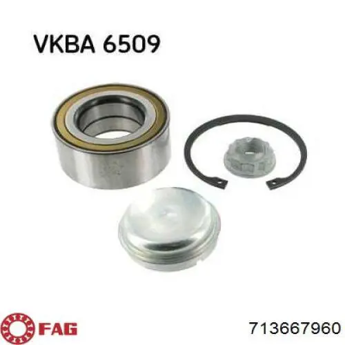 NFB8509 NFC Підшипник маточини передньої