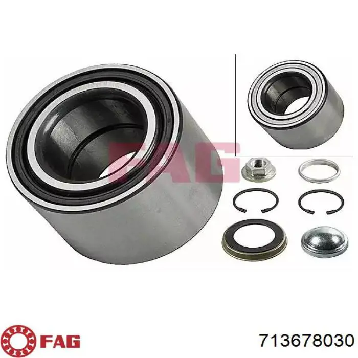 Купити 713678030 FAG Підшипник задньої ступиці