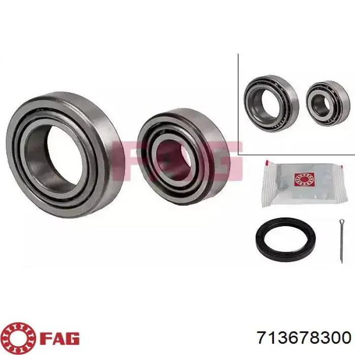 Купити INF300038 InA-For Підшипник ступиці передньої
