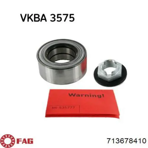 Купити 713678410 FAG Підшипник ступиці передньої
