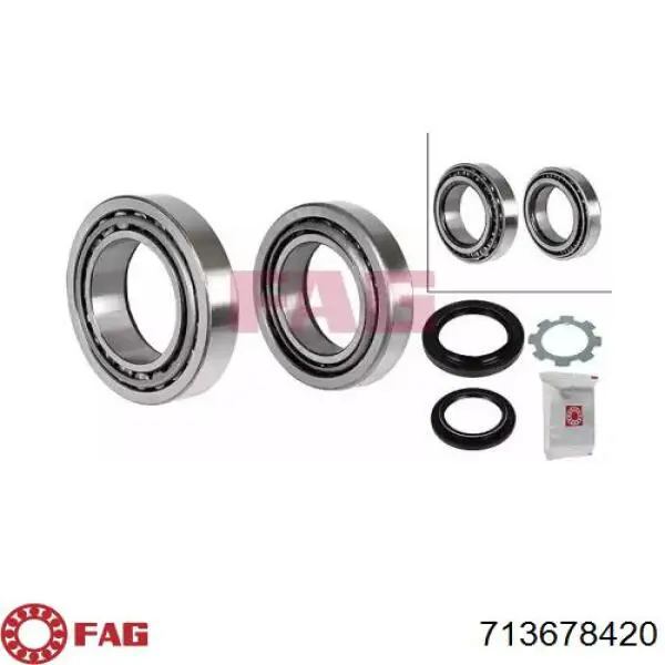 0634048 Ford Підшипник ступиці задньої