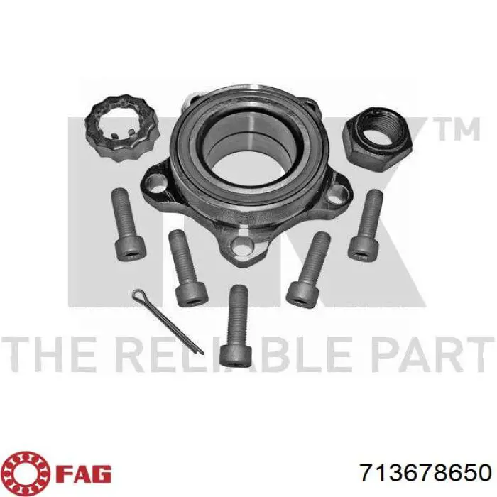 Комплект підшипник маточини передньої Ford YC152B633AF ціна, від 31.93 USD