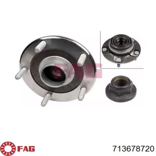 Купити 5500254 Kamoka Підшипник ступиці колеса