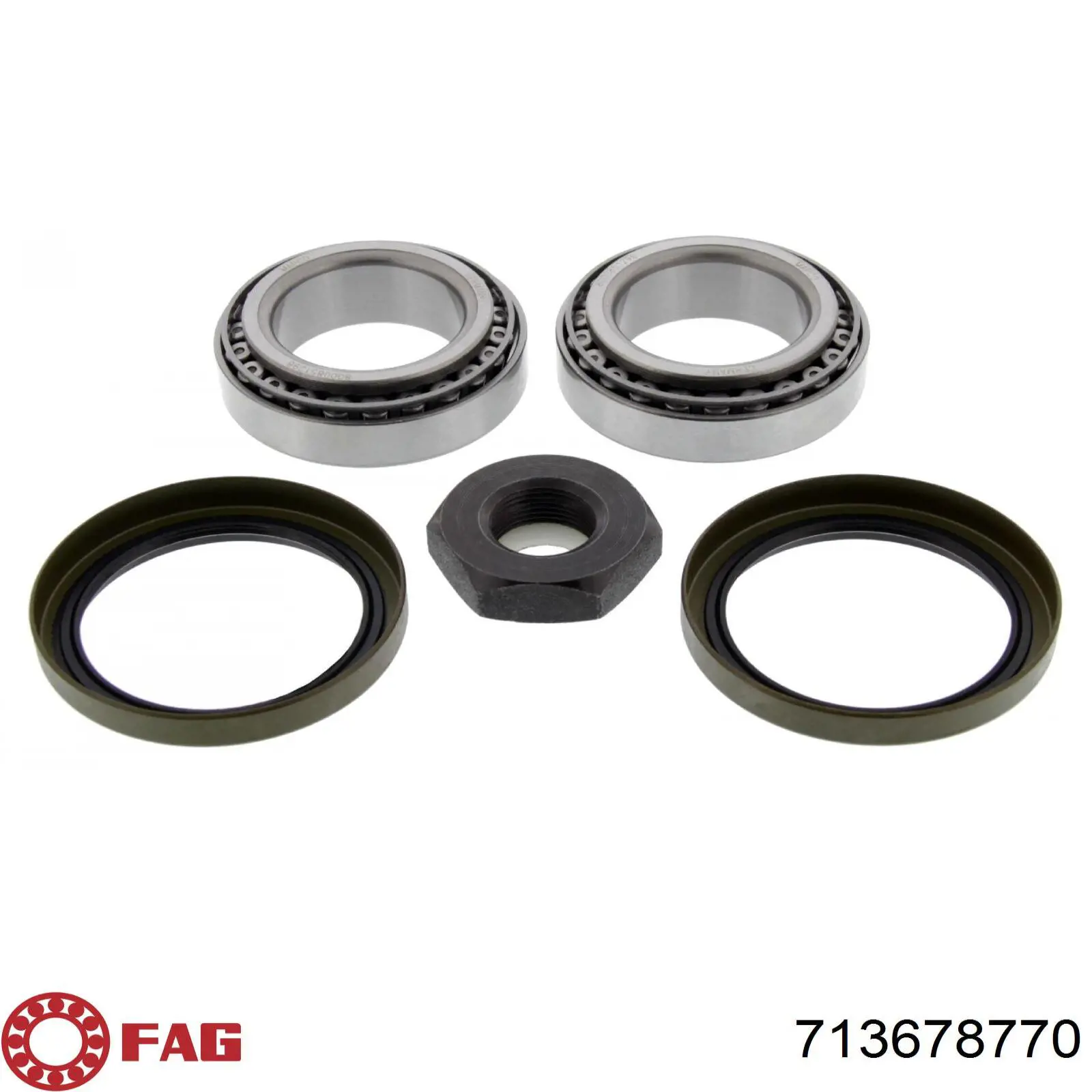 Підшипник маточини задньої FAG 713678770 ціна, від 15.28 USD