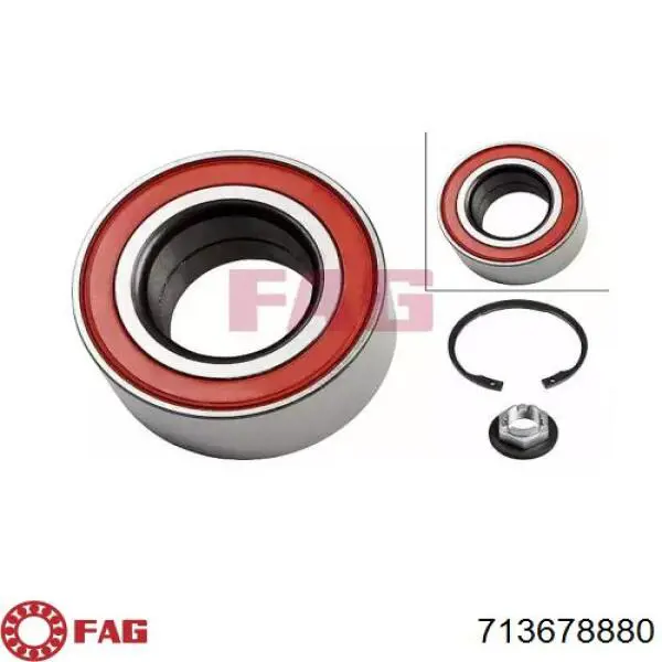 Підшипник ступиці BAH0043 SKF