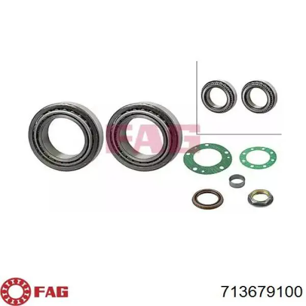 Підшипник маточини задньої Timken 32011XAA ціна, від 34.50 USD