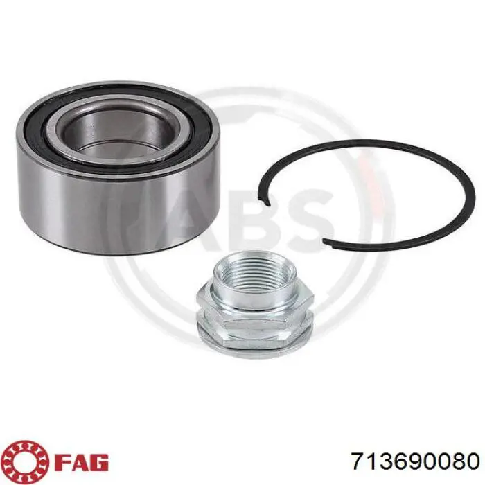 Комплект підшипник маточини передньої PFI PW35660033CS ціна, від 12.53 USD