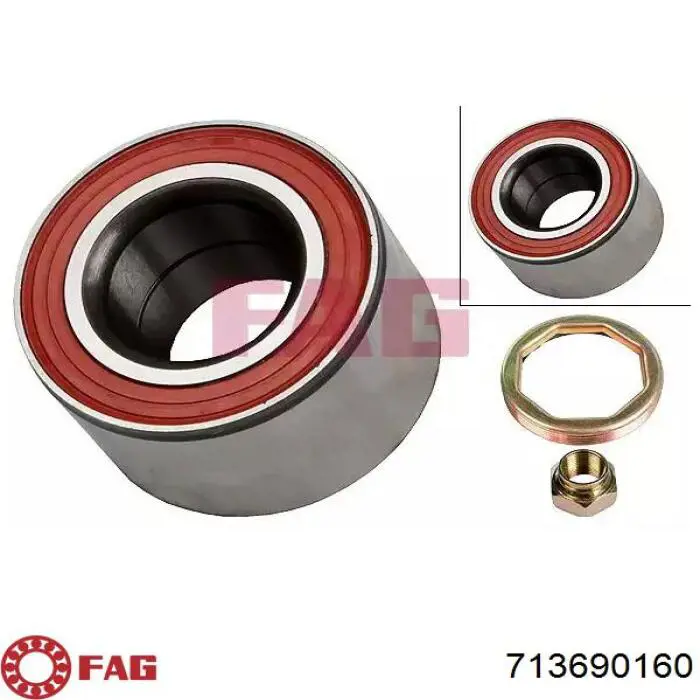 Комплект підшипник маточини передньої Sato Tech WB80012 ціна, від 8.81 USD