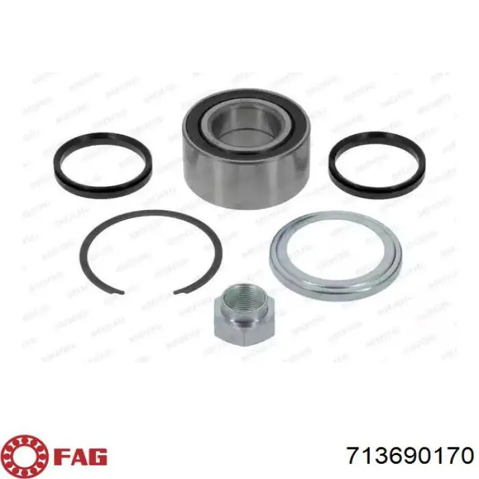 Комплект підшипник маточини передньої Kemp 7764458 ціна, від 15.26 USD