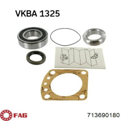 Купити 713690180 FAG Підшипник задньої ступиці
