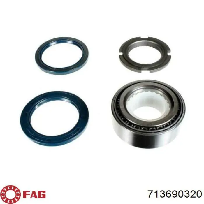 VKBA813 SKF Підшипник маточини передньої
