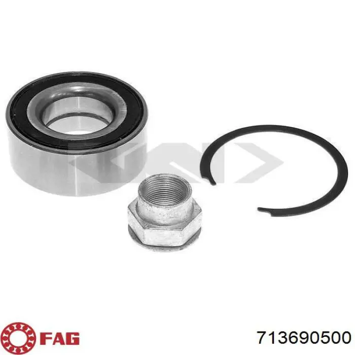Комплект підшипник маточини передньої Fiat/Alfa/Lancia 46773659 ціна, від 20.31 USD
