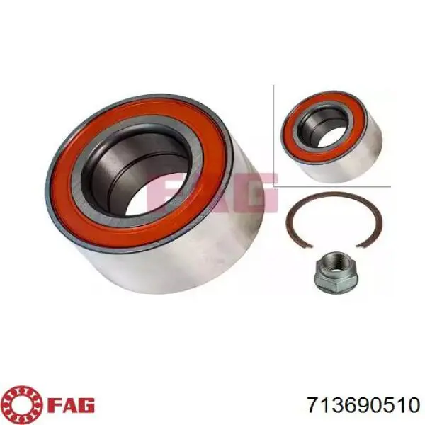 Комплект підшипник маточини передньої Master-sport 1403SETMS ціна, від 19.85 USD