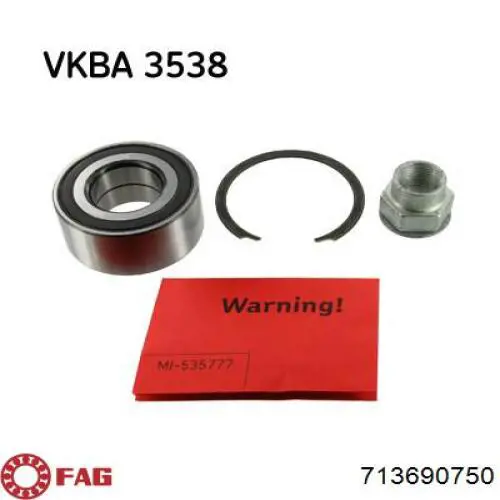 NFB5538 NFC Підшипник маточини передньої