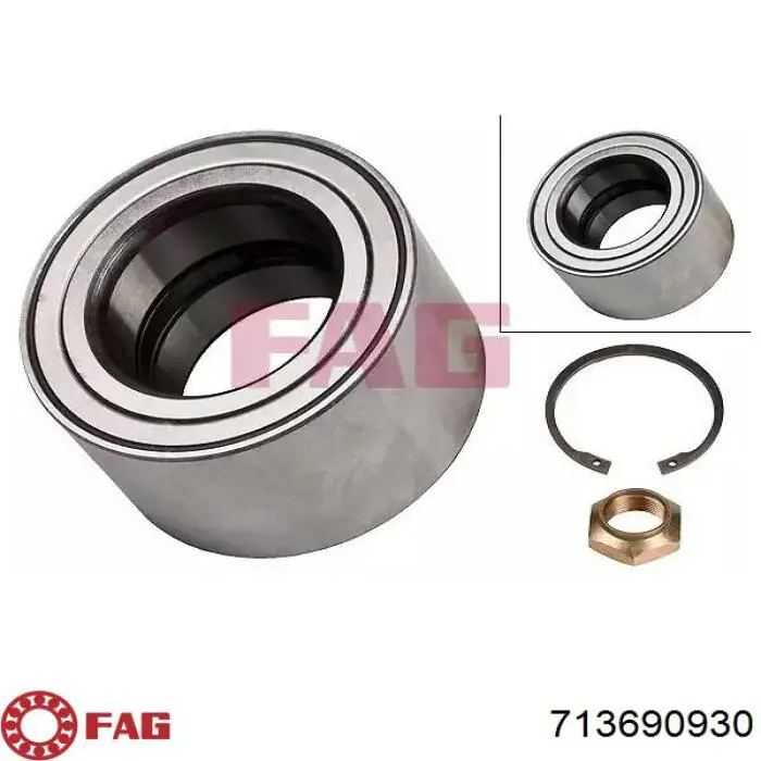 Купити 713690930 FAG Підшипник ступиці передньої