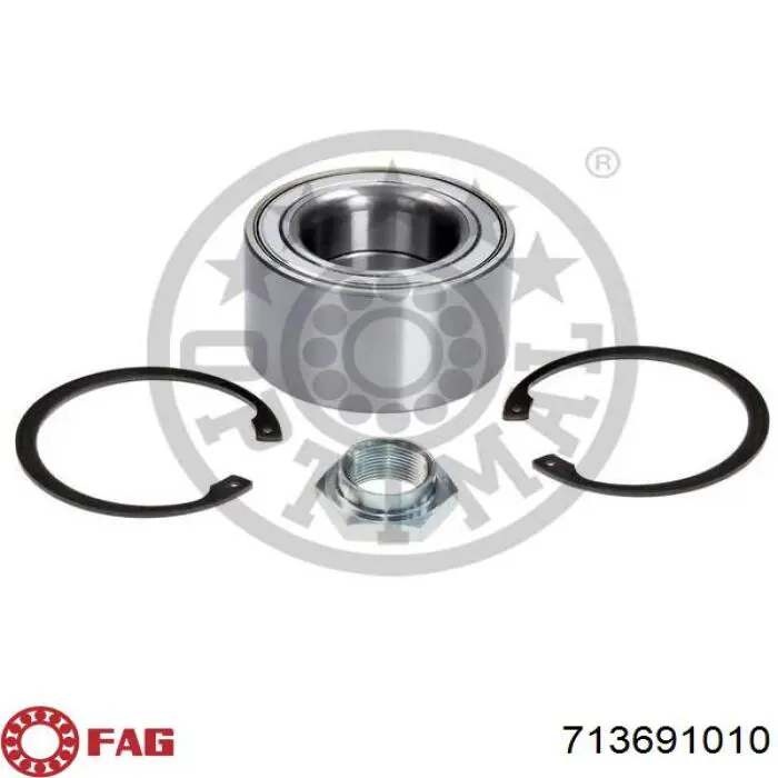 Комплект підшипник маточини передньої Profit PR25010663 ціна, від 9.63 USD
