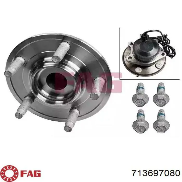 Маточина колеса передня Koyo 3DACF032F1DS ціна, від 114.71 USD
