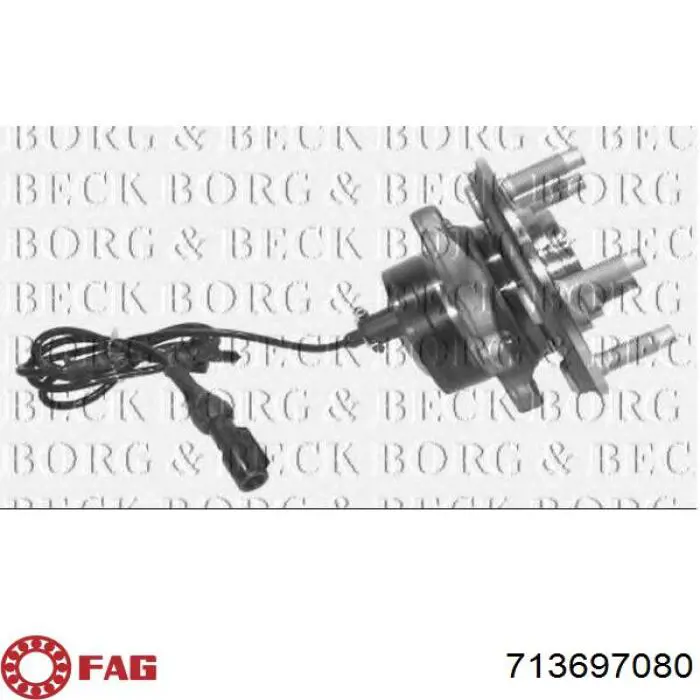 Передня маточина 3DACF032F1DS Koyo