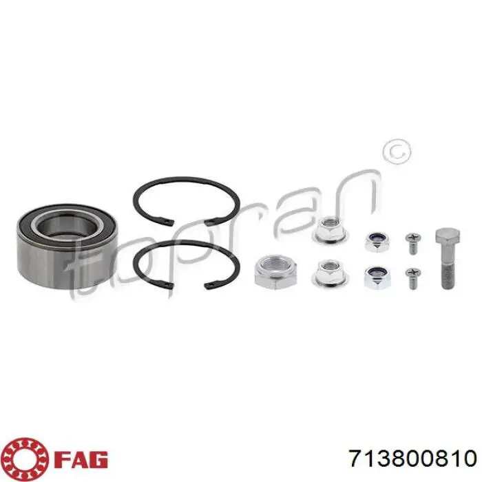 Купити 713800810 FAG Підшипник ступиці передньої