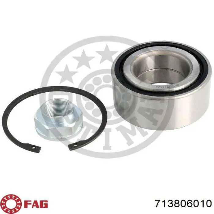 Комплект підшипник маточини передньої Polcar S412089 ціна, від 22.33 USD