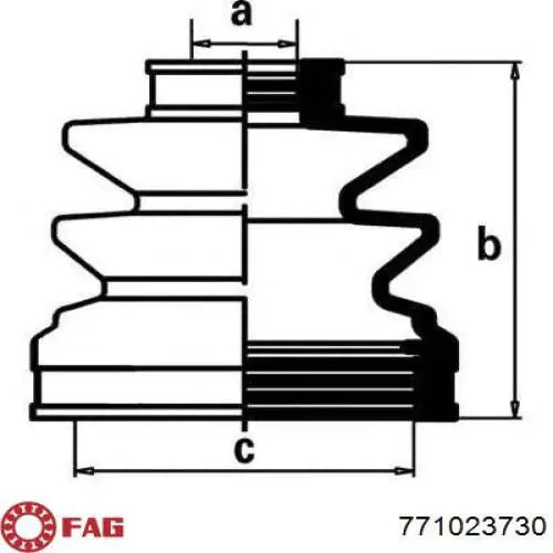 Граната колісна FAG 771023730 ціна, від 30.27 USD