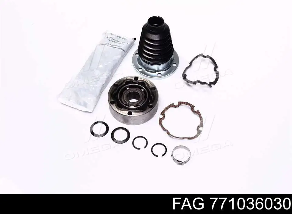 Шарнір кутових швидкостей передній лівий FAG 771036030 ціна, від 28.12 USD