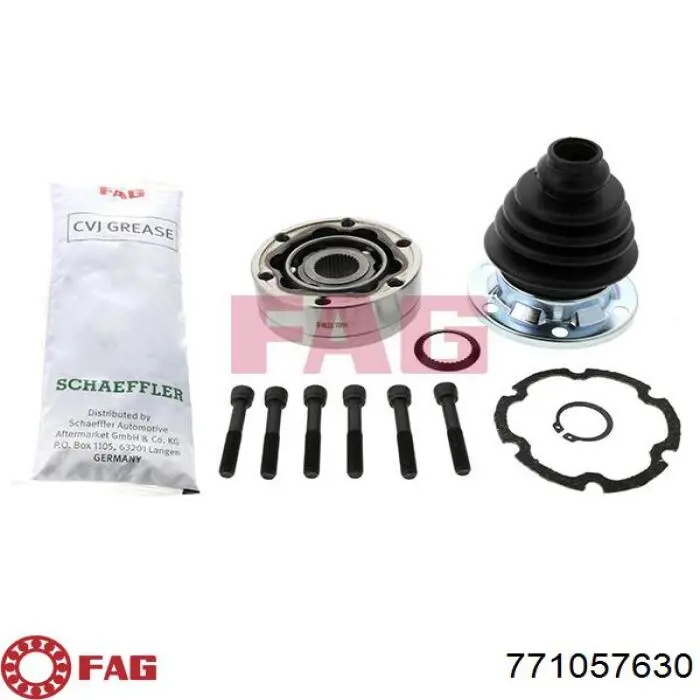 ШРКШ внутрішній, передній, лівий FAG 771057630 ціна, від 35.44 USD
