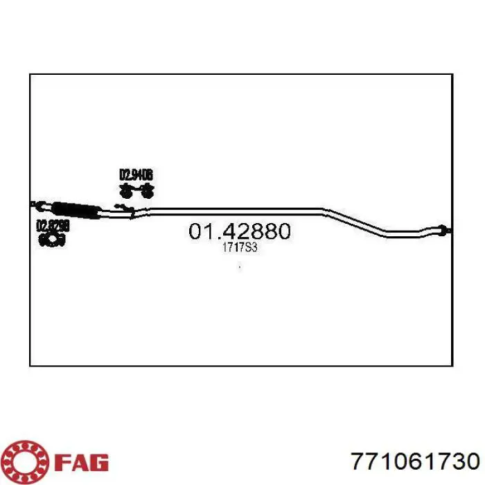 771061730 FAG Граната зовнішня