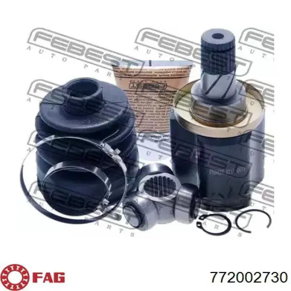 Пильник ШРУСа внутрішній, передній піввісі FAG 772002730