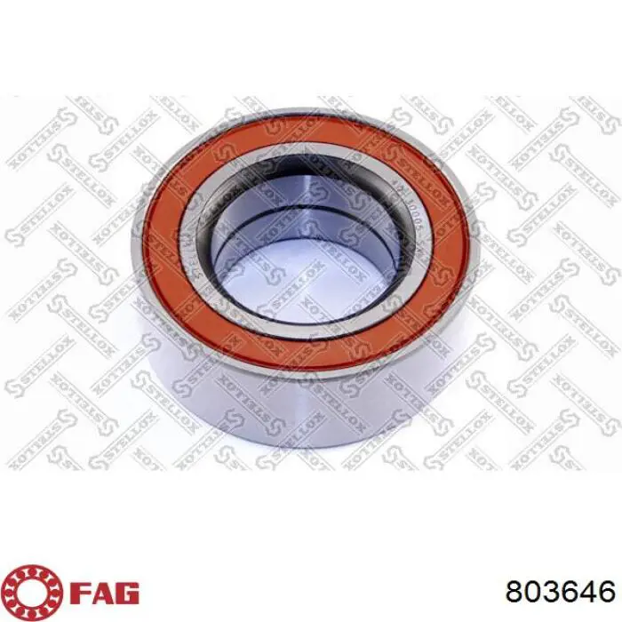 Комплект підшипник маточини передньої FAG 803646 ціна, від 11.54 USD