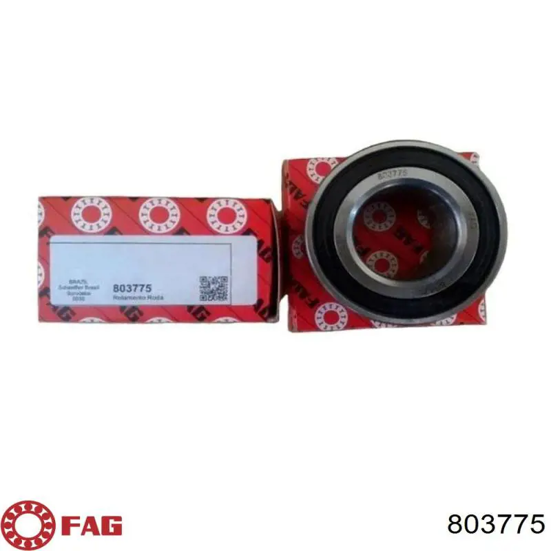 Комплект підшипник маточини передньої FAG 803775 ціна, від 15.20 USD