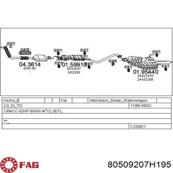 Підшипник маточини передньої/задньої Mercedes A0139812205 ціна, від 144.90 USD