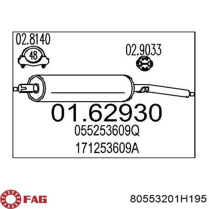  VKBA5457 SKF