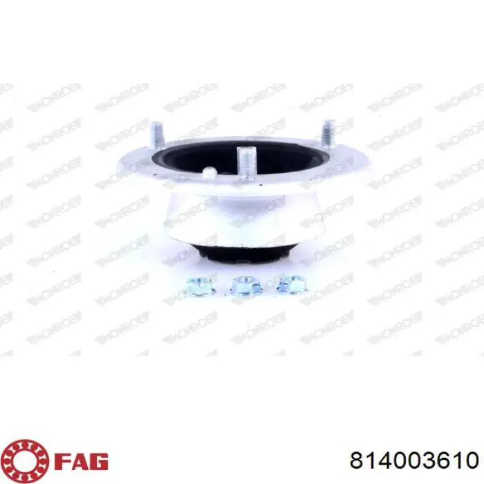 Подушка амортизатора переднього FAG 814003610