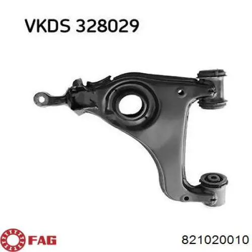 Важіль передній лівий Mercedes A2103303407 ціна, від 107.17 USD