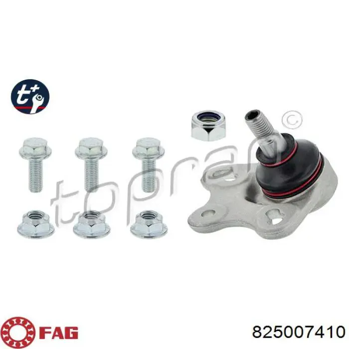 Кульова опора, нижня FAG 825007410 ціна, від 15.77 USD