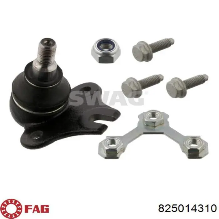 Кульова опора, нижня FAG 825014310 ціна, від 13.44 USD