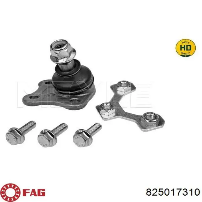 Кульова опора, нижня, права FAG 825017310 ціна, від 9.01 USD