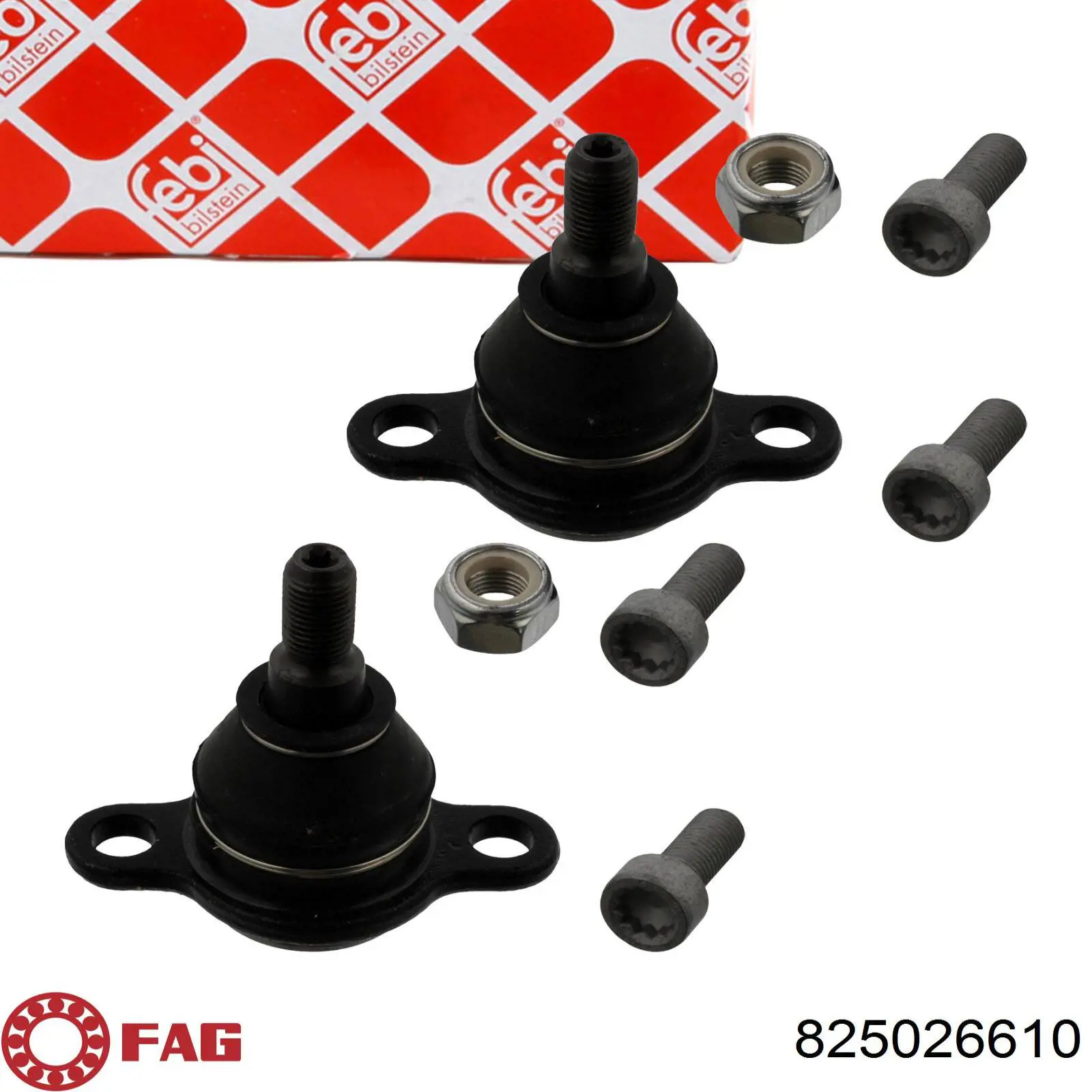 Кульова опора, нижня 825026610 FAG