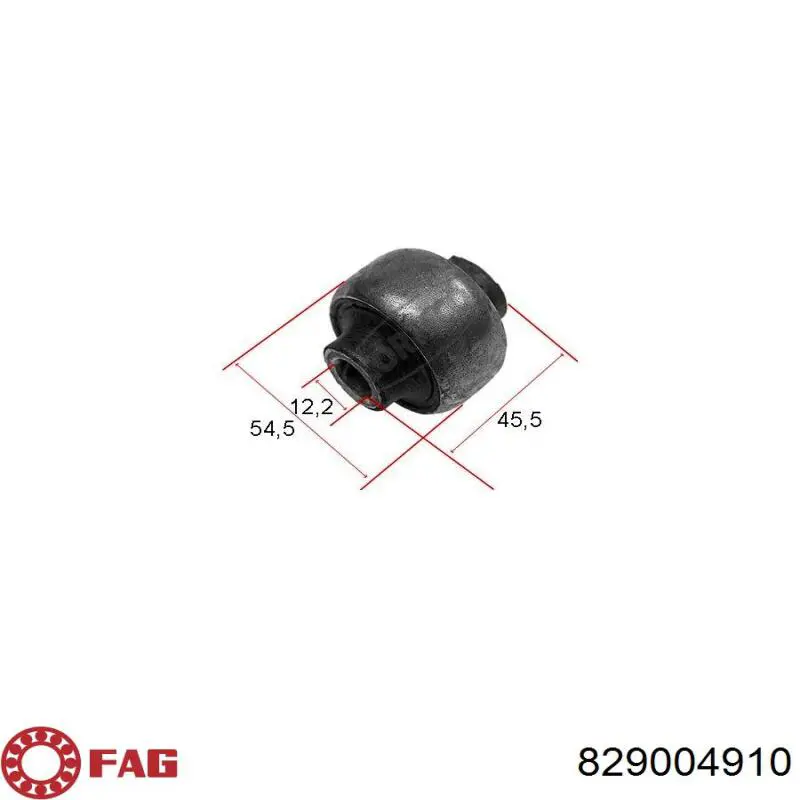 Сайлентблок переднього важеля FDBS033 Kautek