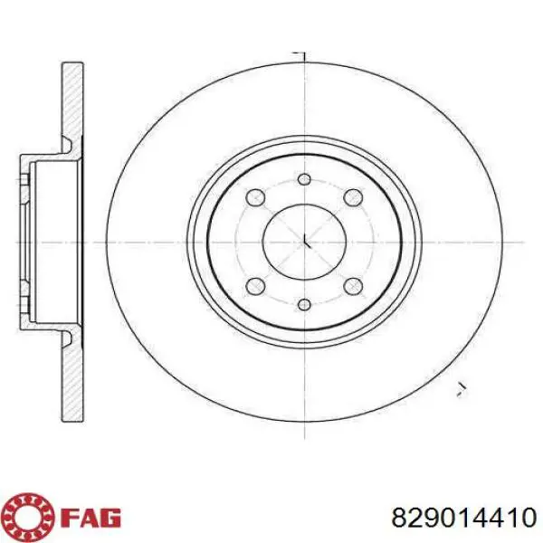 С/блок нижнього важеля Metalcaucho 05562