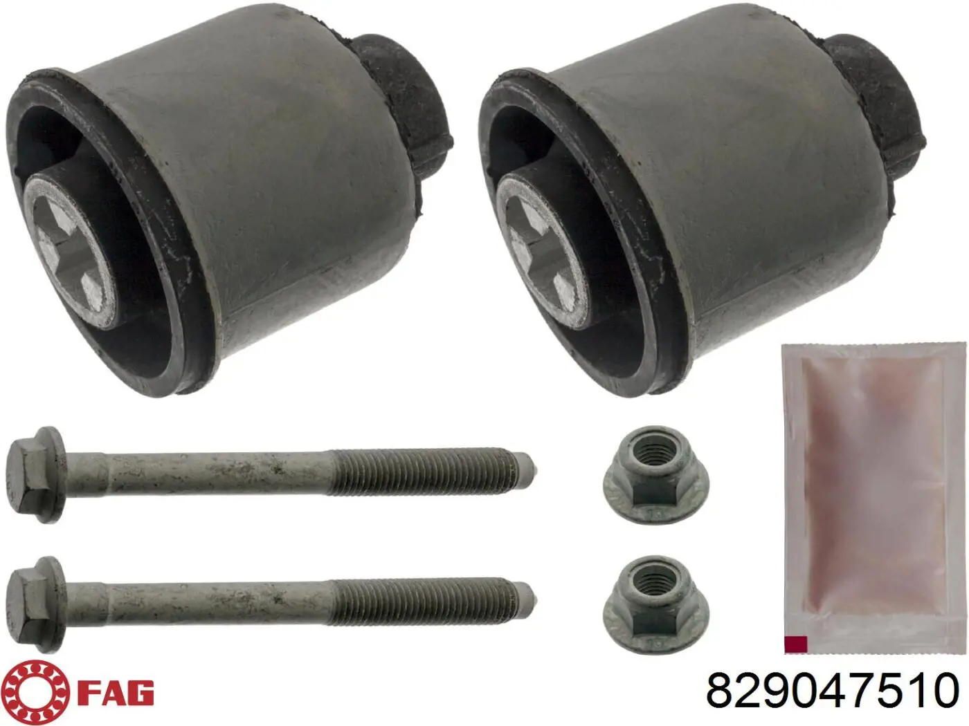 Сайлентблок задньої балки/підрамника FAG 829047510 ціна, від 11.13 USD