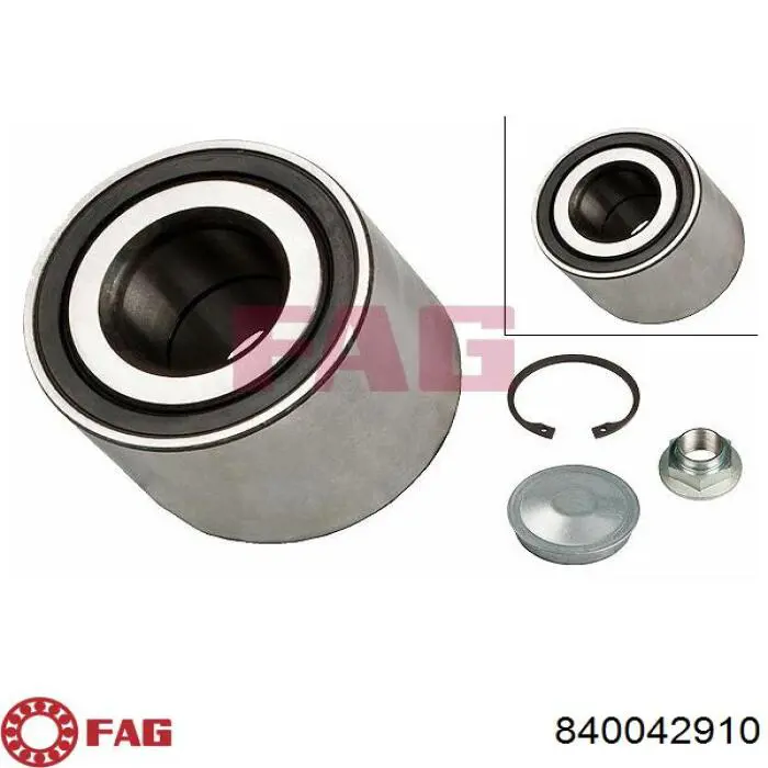Тяга рульова, центральна FAG 840042910