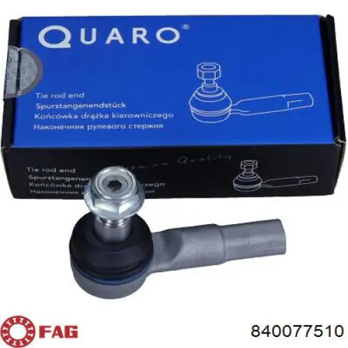 Накінечник рульової тяги, зовнішній FAG 840077510