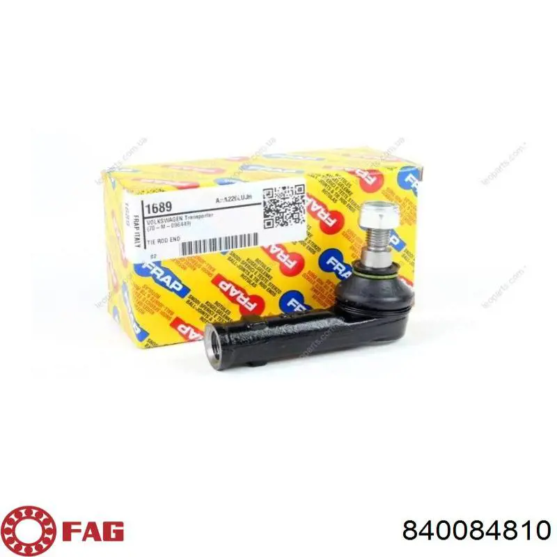 Накінечник рульової тяги, зовнішній FAG 840084810