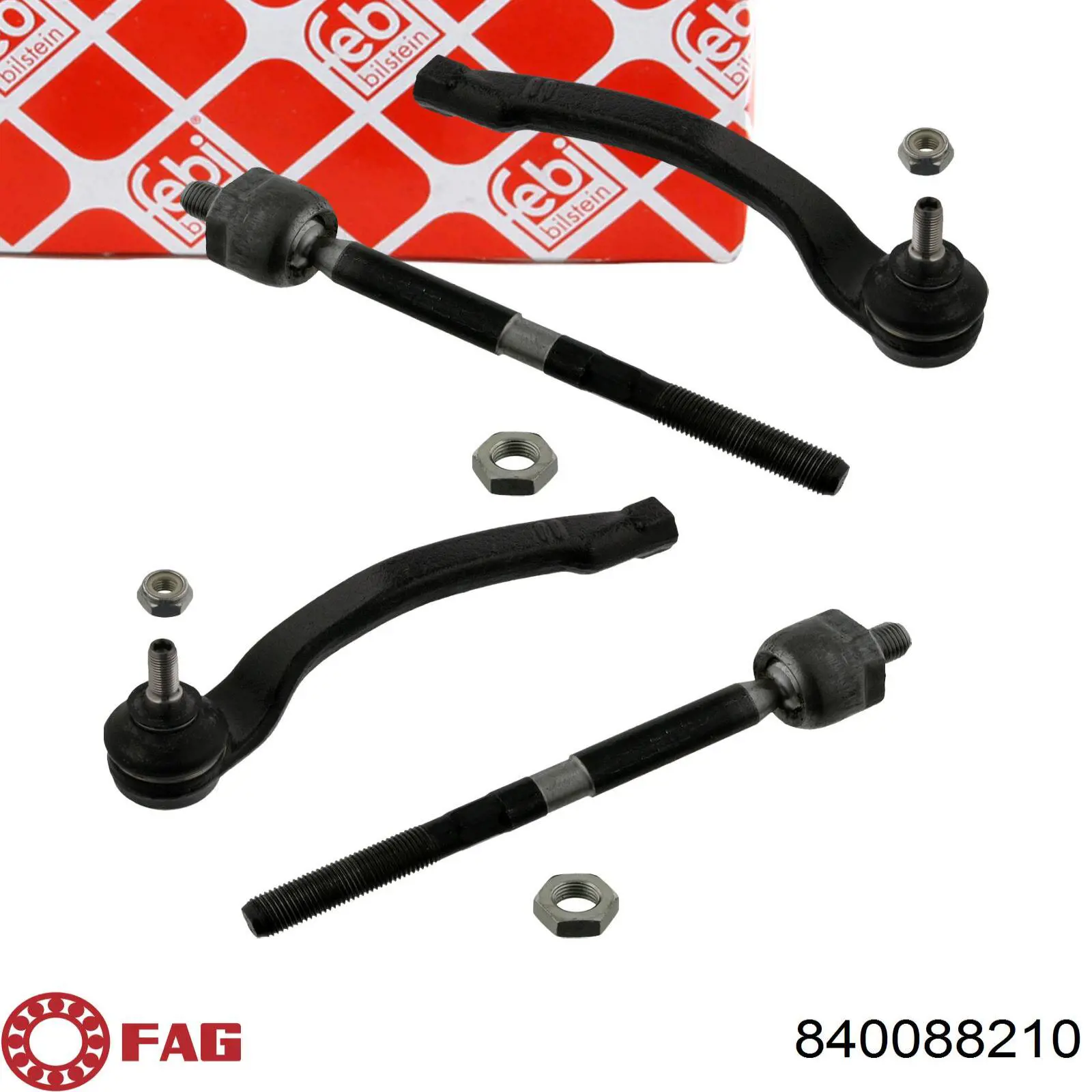 Накінечник рульової тяги, зовнішній FAG 840088210