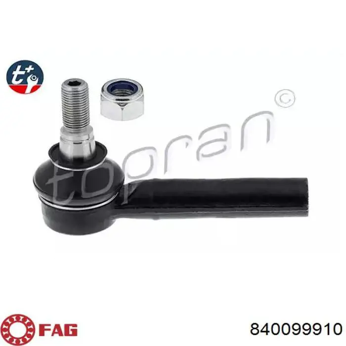 Накінечник рульової тяги, зовнішній FAG 840099910